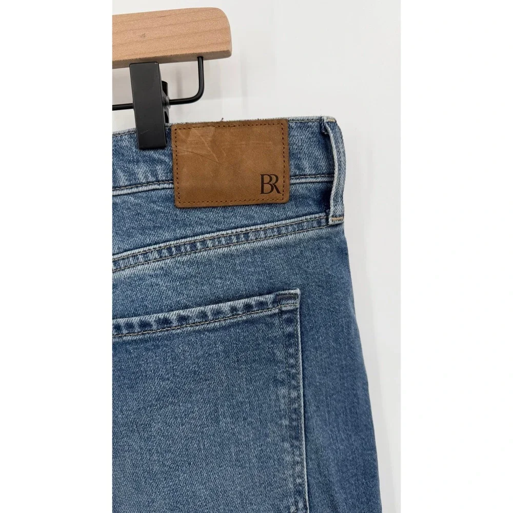 Banana Republic The Straight J Medium Wash Denim‎ Jeans Womens Size 33 - Picture 3 of 7